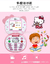Imagem do Sanrio Hello Kitty Flip Phone Celular de Verdade, Kawaii, K688, Taiml, Mini Telefone, 2G, Dual Chip
