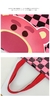 Imagem do Bolsa de lona Hello Kitty, zíperh, grande capacidade, bolsa de ombro e Necessaire 2 peças