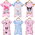 Camisola Sanrio infantil, MyMelody, Kuromi, Cinnamoroll, Pijama de Criança Verão