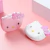 Sanrio Hello Kitty Flip Phone Celular de Verdade, Kawaii, K688, Taiml, Mini Telefone, 2G, Dual Chip - comprar online