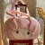 Bolsa de ombro Sanrio, linda bolsa de pelúcia My Melody, Kuromi, Hello Kitty, Bolsa de Viagem