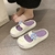 Sandálias femininas, chinelos de plataforma plana slides macio e confortável. - comprar online