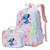 Mochila Disney Lilo Stitch Multibolsos 2 peças com lancheira Mochila Mochilas e - Bailarina de Papel