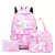 Mochila, Lancheira e Estojo Sanrio Cinnamoroll, Bolsa Estudantil Conjunto com 3 peças - loja online