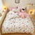 Imagem do Sanrio Hello Kitty Conjunto de Cama, todo de algodão, 3 ou 4 peças. Capa de Colcha