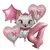 Imagem do Disney Gata Marie Balões Set, Número Idade Balão, Decoração de Festa, 80cm
