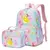 Mochila Frozen Elsa Princesa, Mochila Escolar, Lancheira. 2 Peças - loja online