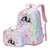 Mochila Frozen Elsa Princesa, Mochila Escolar, Lancheira. 2 Peças