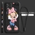 Capa de telefone com cordinha Minnie para Samsung Galaxy A73 A54 A34 A53 A33 A52 A32 A22 A71 A51 A21S 4G 5G - Bailarina de Papel
