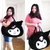 Bolsa de ombro Sanrio, linda bolsa de pelúcia My Melody, Kuromi, Hello Kitty, Bolsa de Viagem - Bailarina de Papel