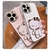 Capa para Celular Sanrio Hello Kitty Com Suporte Espelho para iPhone 11, 12, 13, 14 Pro Max, Mini, XR, XS, X, 8, 7, 6 - loja online