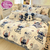 Disney Conjunto de cama Mickey Mouse, Stitch, Pato Donald, Pooh e outros. Capa de edredom. Lençol, Fronha e Edredom - Bailarina de Papel