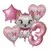 Imagem do Disney Gata Marie Balões Set, Número Idade Balão, Decoração de Festa, 80cm