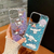 Capinha Telefone Celular Sanrio Cinnamoroll, My Melody, Kuromi Quicksand Glitter, Capa à prova de choque para iPhone 11, 12, 13, 14. 15 Pro Max
