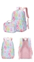 Mochila Disney Lilo Stitch Multibolsos 2 peças com lancheira Mochila Mochilas e na internet