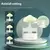 Umidificador De Ar Que Faz Chuva Formato De Cogumelo, Difusor elétrico do aroma, Distribuidor de Cheiro. Faz a chuva e som de chuva relaxante com Led colorido