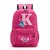 Mochila Disney Lilo e Stitch. Personalizada com a Letra Inicial do Nome