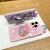 Capa de Silicone Sanrio Hello Kitty para iPhone 15, 14, 13, 12, 11 Pro Max, Mini, XR, XS, MAX, 8, X, Kuromi e My Melody Anti-Queda 7, SE Plus - Bailarina de Papel