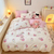 Imagem do Sanrio Hello Kitty Conjunto de Cama, todo de algodão, 3 ou 4 peças. Capa de Colcha