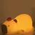 Luminária Capivara LED Night Light, USB Recarregável