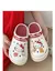 Crocs de EVA Hello Kitty de Sola Grossa antiderrapante, Tamanho já Convertido ao Padrão BR na internet