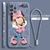 Capa de telefone com cordinha Minnie para Samsung Galaxy A73 A54 A34 A53 A33 A52 A32 A22 A71 A51 A21S 4G 5G - loja online