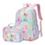 Imagem do Mochila Frozen Elsa Princesa, Mochila Escolar, Lancheira. 2 Peças