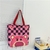 Bolsa de lona Hello Kitty, zíperh, grande capacidade, bolsa de ombro e Necessaire 2 peças - comprar online