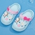 Sanrio Crocs Chinelos Antiderrapantes, Hello Kitty, Kawaii. Tamanho já está convertido ao padrão BR. - comprar online