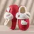 Pantufa Sanrio Hello Kitty Chinelos De Algodão Interior, Anime Kuromi Cinnamoroll, Kawaii, Impermeável, Antiderrapante, de Pelúcia, Inverno. Tamanho já Convertido ao Padrão BR