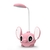 Imagem do Disney Stitch LED Luminária com apontador de lápis, dobrável luz, USB Recarregável