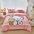 Sanrio Hello Kitty Conjunto de Cama, todo de algodão, 3 ou 4 peças. Capa de Colcha - comprar online