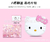 Sanrio Hello Kitty Flip Phone Celular de Verdade, Kawaii, K688, Taiml, Mini Telefone, 2G, Dual Chip - comprar online