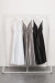 VEST0625 - Vestido largo de Shantung armado con bolsillos - comprar online