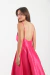 Imagen de VEST0625 - Vestido largo de Shantung armado con bolsillos