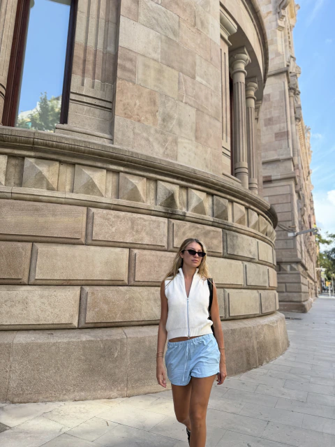 Short Denim con bolsillos