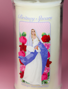 Vela Santa Britney na internet