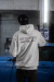 Moletom Hoodie Track Team Off White