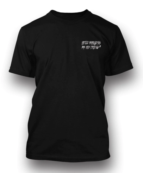 Camiseta-preta-estampada-carro-hello-darkness