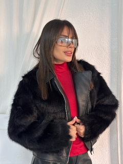 Tapado piel Cruz - I LOVE JUANA