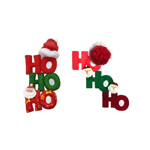 FL 160 - Decoração Natalina Ho-Ho-Ho
