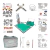 Kit para Copa e Cozinha Fit Laser