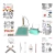Kit para Copa e Cozinha Fit Laser