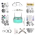 Kit para Flores 3D Fit Laser