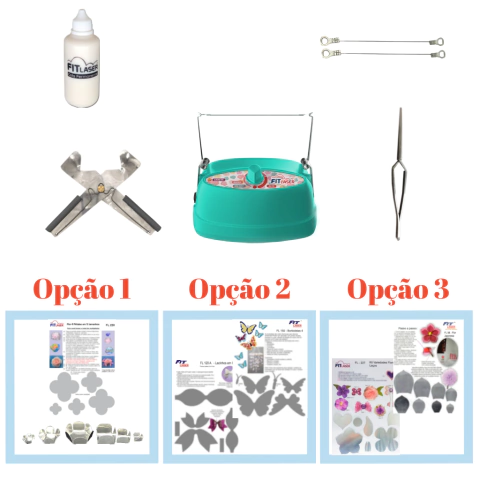 Monte seu Kit Flor e Arte