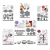 Kit Moldes para Flores de Sucesso