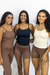 Regata Cream marrom em poliamida - comprar online