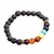 PULSEIRA RESILIÊNCIA PODEROSÍSSIMA DE LAVA VULCÂNICA COM PEDRAS 7 CHAKRAS - 8mm - - comprar online