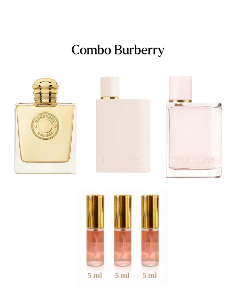 Combo Burberry - 05 ML