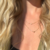 Colar Square Duplo Banho Ouro 18K - loja online